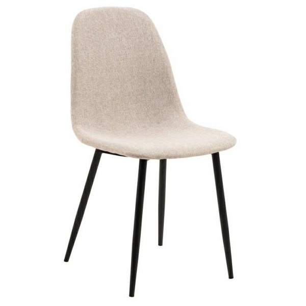 Krzesło Celia beżowe/ czarne - ACTONA